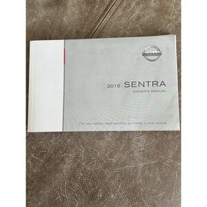 2016  NISSAN  SENTRA   OWNERS MANUAL